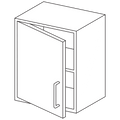 AKW Liberty 600 x 735 Wall Cabinet