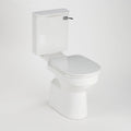 AKW White Ergonomic Toilet Seat with lid