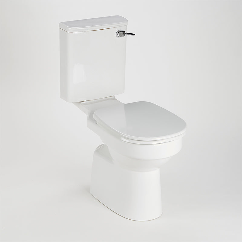 AKW Blue Ergonomic Toilet Seat with lid