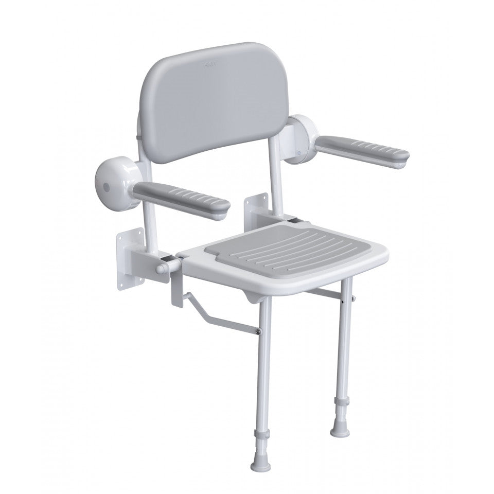 AKW 1000 Series compact fold up seat without pad