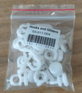 AKW Shower Curtain Hook and Glider Pack