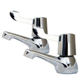AKW Lever Handle Basin Taps (Pair)