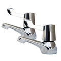 AKW Lever Handle Bath Taps (pair)