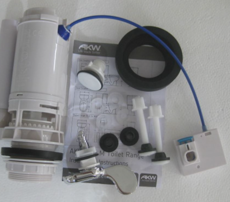 AKW Flush Valve & Spatula Flush Handle