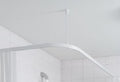 AKW L Shaped Curtain Rail 1800x820