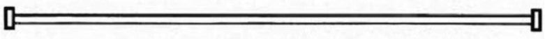AKW Silverdale Straight Rail 2530mm