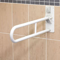 AKW Hinged fold up double hairpin rail (32mm) White