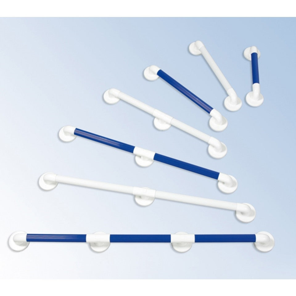 AKW Heavy Duty Plastic Fluted Grab Rail 405mm (16") White