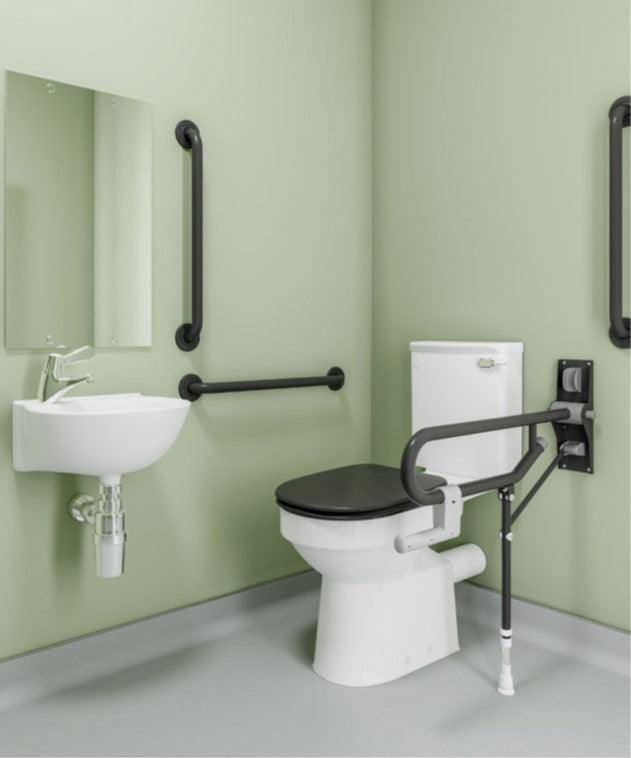 AKW Close Coupled Contemporary Doc M Pack Stainless Steel