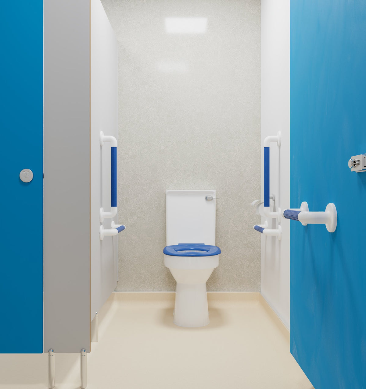 Ambulant Accessible Toilet Pack (Doc M): example AKW room installation