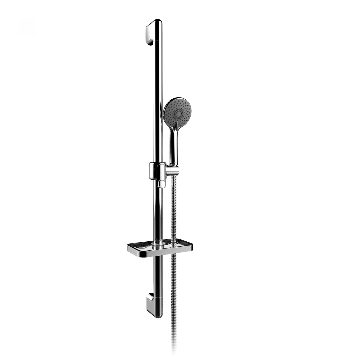 AKW AKW Shower Care Accy Kit Chrome - Riser Rail Chrome