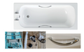 AKW Complete Steel Bath Pack 1700x700mm – Trade Pack of 20