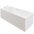 AKW Marlbrook Gloss White End Bath Panel 700mm