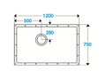 AKW ShowerDec Wet Room Floor Former 1000x1000