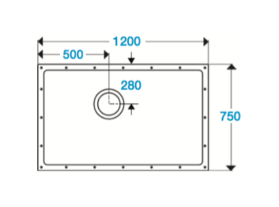 AKW ShowerDec Wet Room Floor Former 1400x900