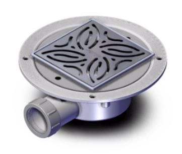 AKW DW90 Low Height Dry Waste with Domed Cover - MS