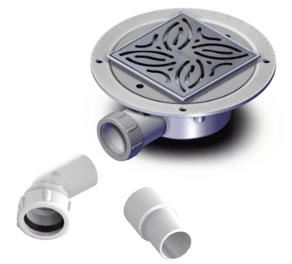 AKW DW90 Low Height Dry Waste with Domed Cover