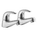 AKW AKW Denova Wash Basin - Lever Handle Basin Taps Flow Limited