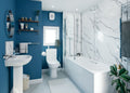 AKW Marlbrook Square Edge Wall Panel 2440 x 1220 Gloss White