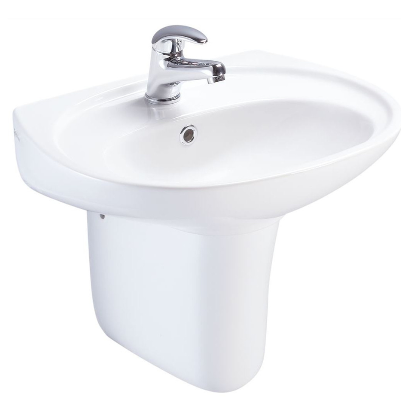 AKW Livenza Sanitaryware - Washbasin 50cm.1 Tap Hole