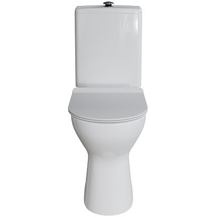 AKW Livenza Plus Close-Coupled Standard Height WC Suite stainless fixings