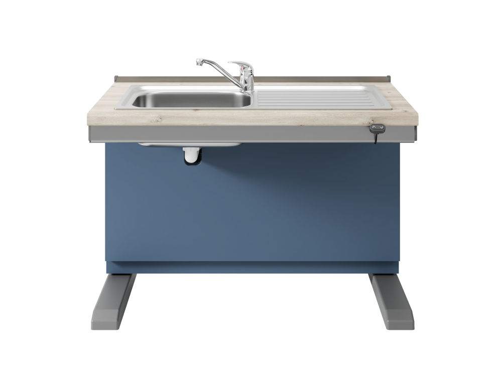 AKW ActivMotion Rise and Fall Table 2050-2500mm Free Standing Special