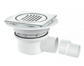 AKW VSG1 Valve Gravity Shower Gully 1 1/2 in Horizontal Outlet