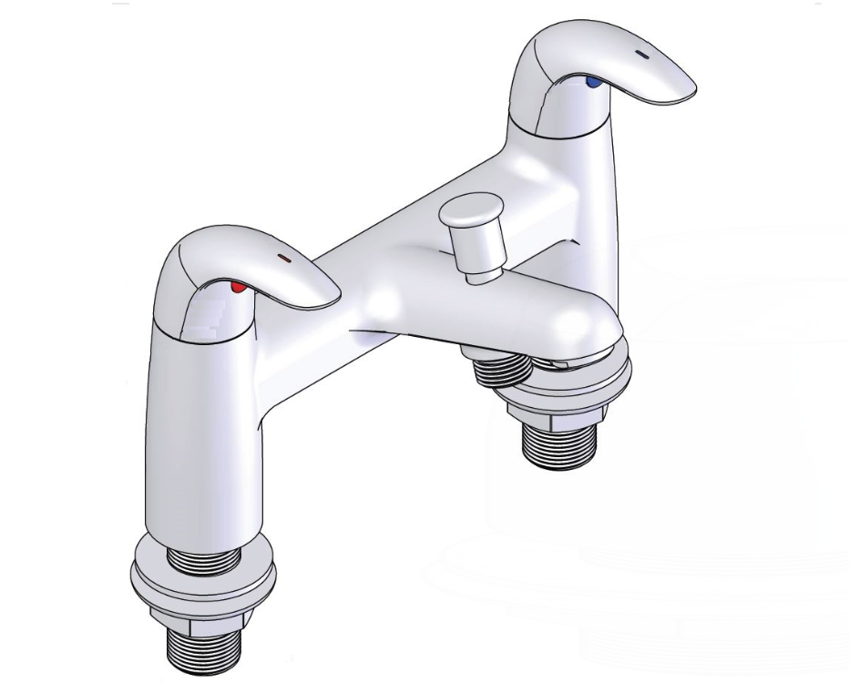 AKW AKW Denova Bath Shower Mixer (excluding shower Kit)