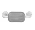 AKW PU Padded Back Rest Rail - Grey
