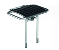 AKW Bama Freestanding slatted shower stool - Grey
