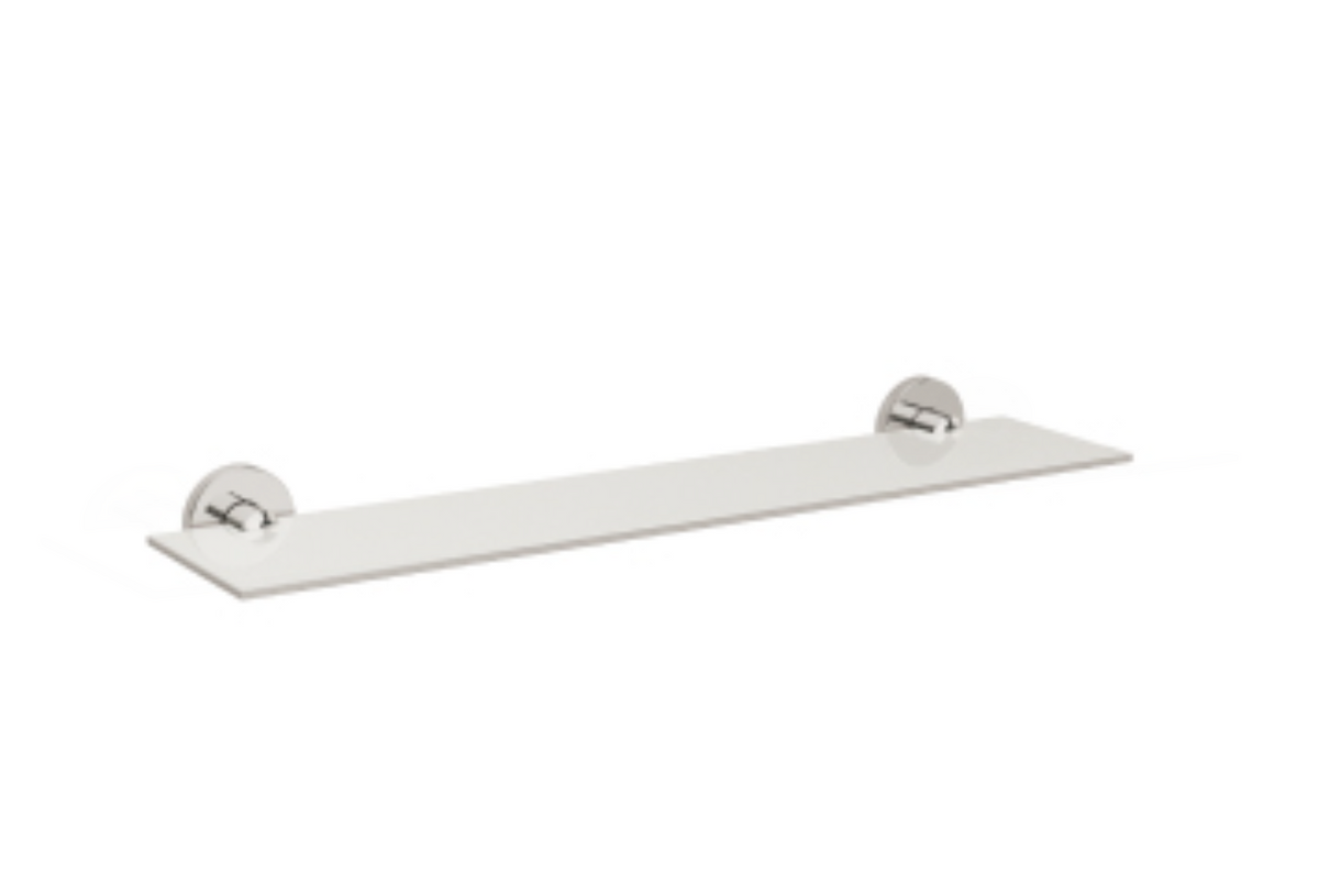 AKW Glass Shelf 600mm - Stainless 6mm TSG