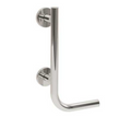 AKW Grab Toilet Roll Holder - Stainless - Left Hand