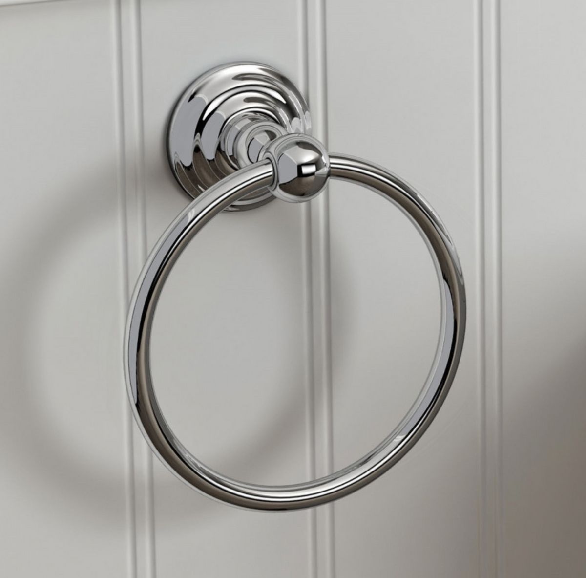 AKW Chrome Towel Ring