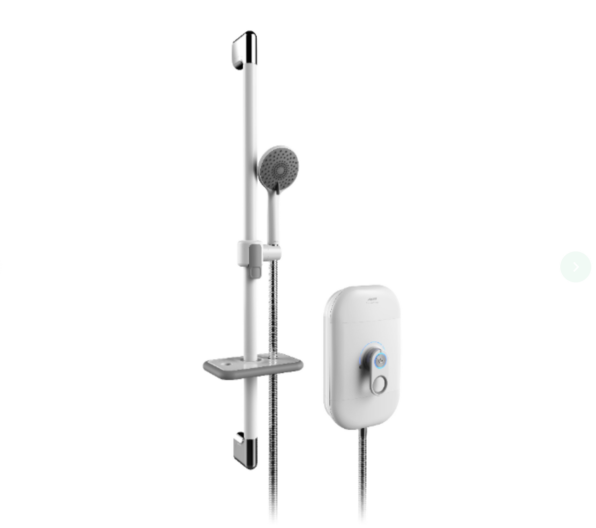 AKW AKW SmartCare Lever White 9.5kw with silver white kit