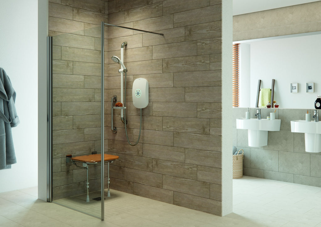 Complete Wet Room Pack with Wall Panels – Essentials: example AKW room installation