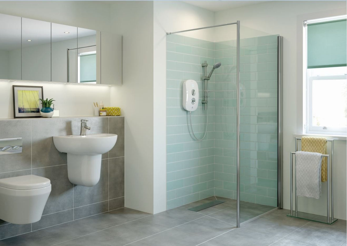 Complete Wet Room Pack with Wall Panels – Premium Scald-Safe (TMV3): example AKW room installation
