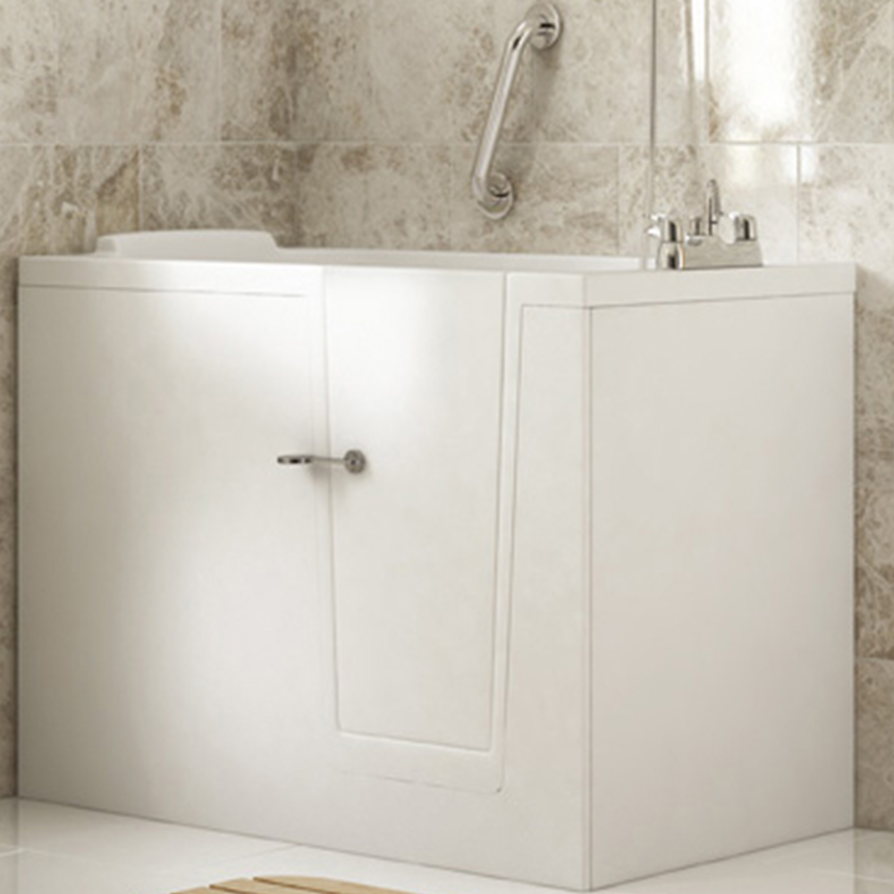AKW Blakemere Deep Soaker Walk In Bath - 1210x650mm LH