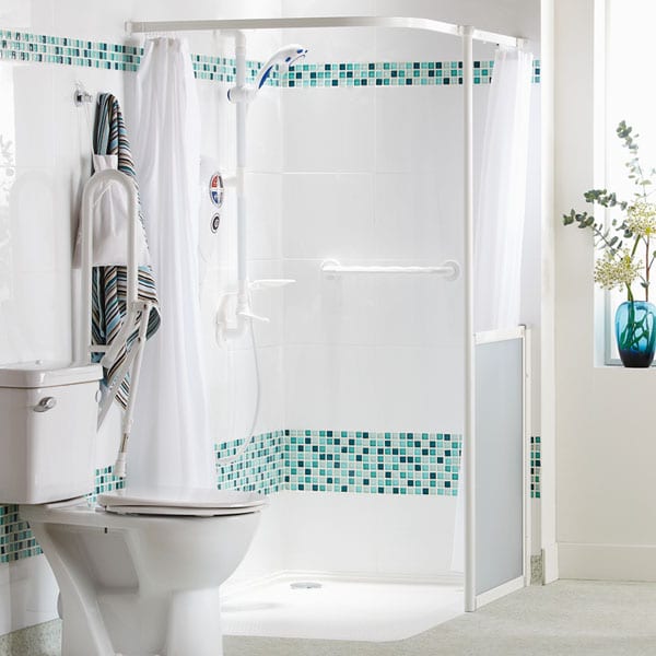 AKW Heavy Duty Shower Curtain 1800 x 1800 (71" x 71")