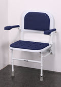 Stonebridge Evolve Seat with backrest, arms & legs Blue