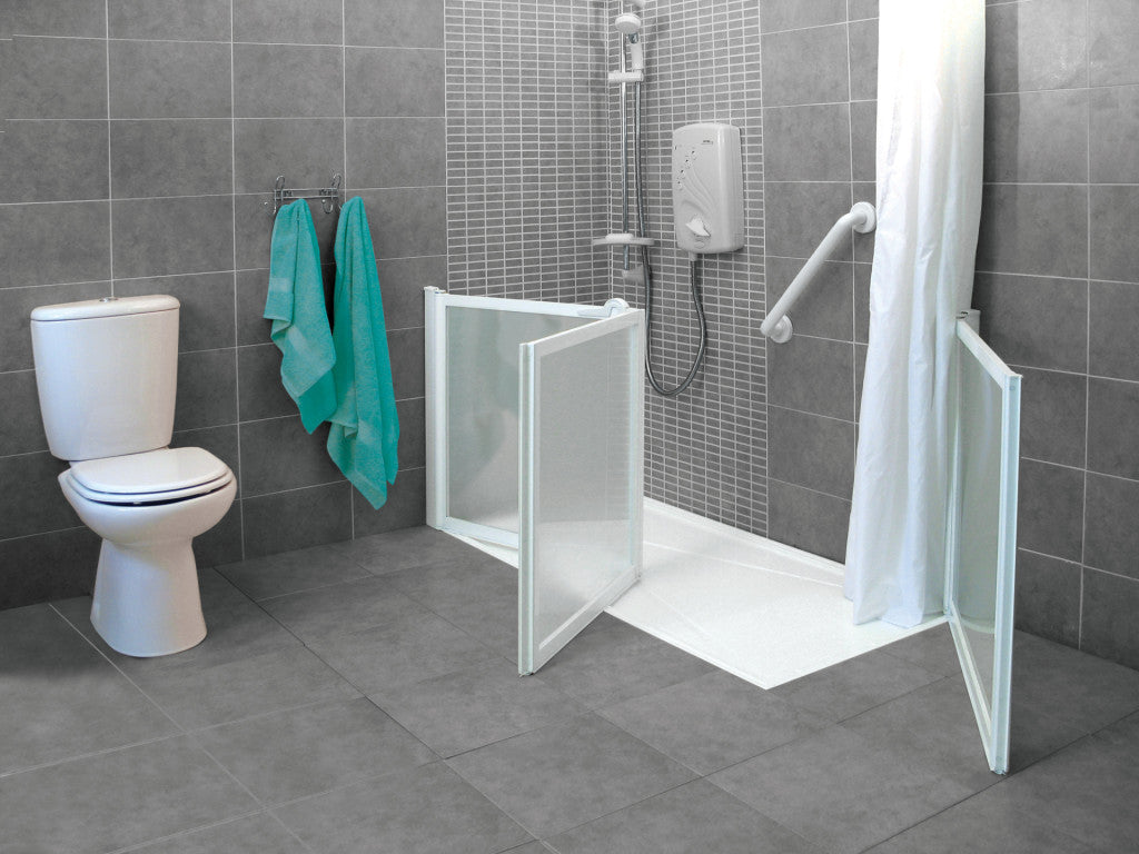 Stonebridge Pro Door Corner Entry Bi-Fold/Single Door L/H to suit Tray 1200x800