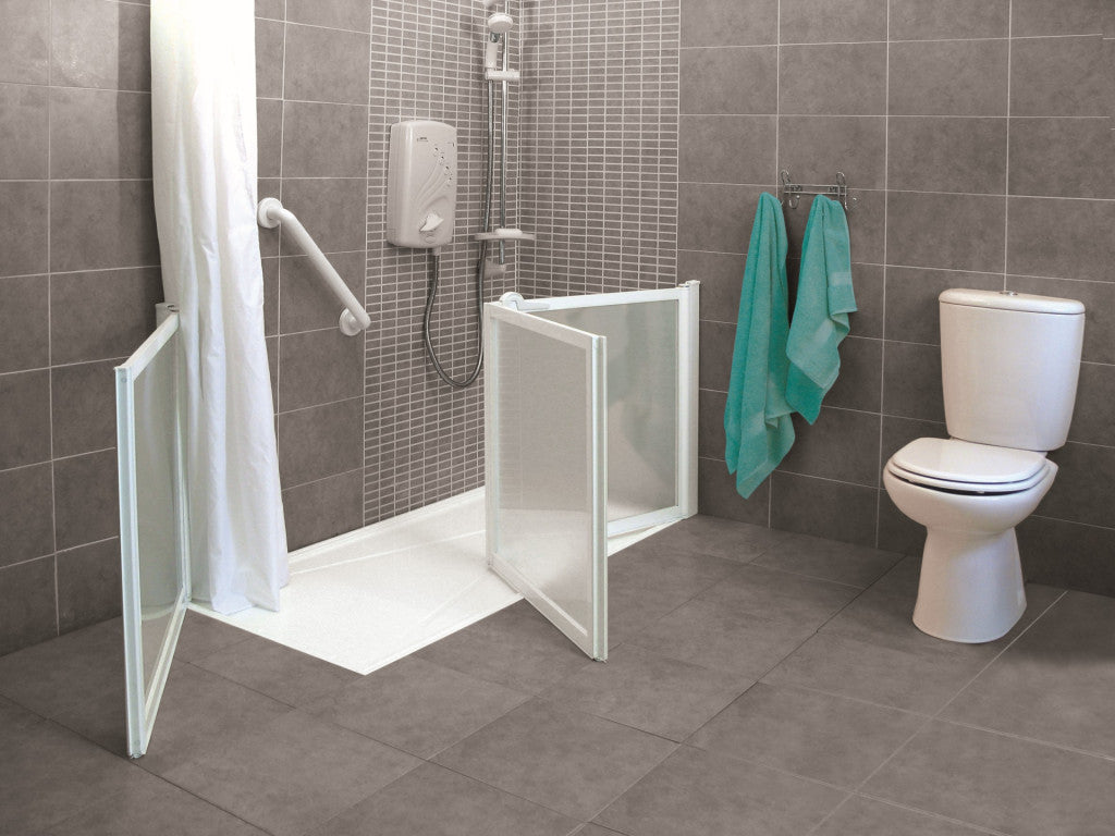 Stonebridge Pro Door Corner Entry Bi-Fold/Single Door R/H to suit Tray 1300x700