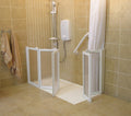 Stonebridge Pro Door Corner Entry Tri-Fold/Bi-Fold Doors L/H to suit Tray 1300x800