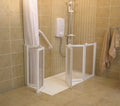 Stonebridge Pro Door Corner Entry Tri-Fold/Bi-Fold Doors R/H to suit Tray 1500x700