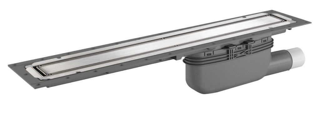 Stonebridge FlowLine Living Floor Waste & Trap 50mm Side/Side Outlet - Tile 600mm