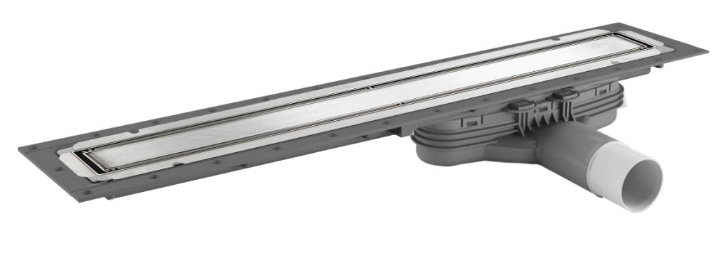 Stonebridge FlowLine Living Floor Waste & Trap 50mm Low Mini Outlet - Tile 800mm