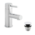 Stonebridge Basin Monobloc Mixer Click Clac Waste - Chrome