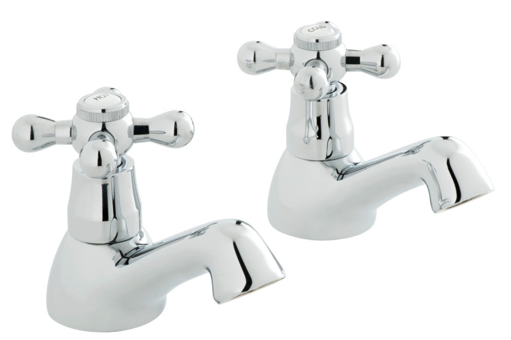 Stonebridge Basin Taps - Chrome (pair)