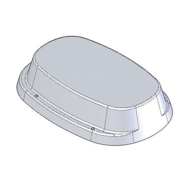 AKW 38mm High Toilet Plinth